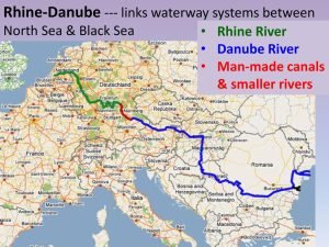 Rhine Danube waterways North to Black Sea.jpg