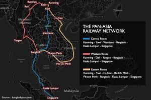 The 6,000 km Pan-Asian Railway, transforming Southeast Asia.